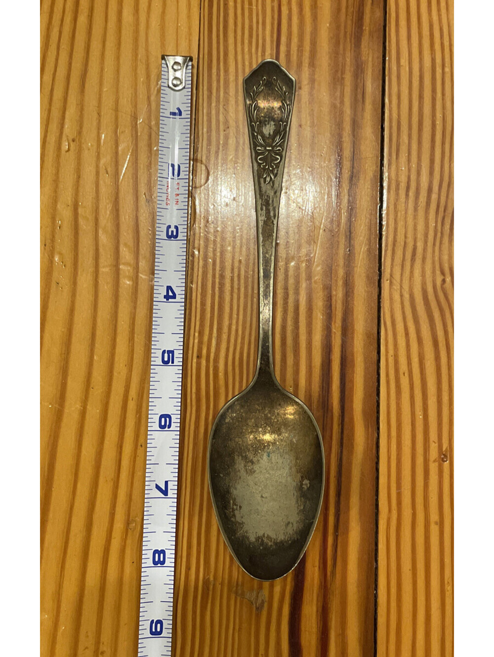 Yourex Associated Silver Co Serving Spoon Marjo-Nell Antique Silver Plate Spoon!